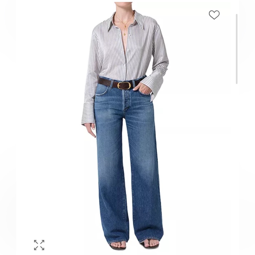 Citizens of humanity premium-vintage Beverly wide leg jeans (27)